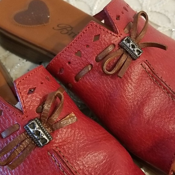 Brighton Java Leather Mules / Slides, Size 7 - Picture 7 of 11